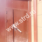 Стеновая трёхслойная сэндвич-панель 9 rib 100мм 1000мм с видимым креплением минеральная вата Полиэстер Доборник