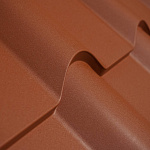 Металлочерепица Kamea оцинкованная с полимерным покрытием 0,45х1180мм RAL 2004