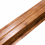 Штакетник оцинкованный с полимерным покрытием  П-образный 0,4х100мм RAL 7024