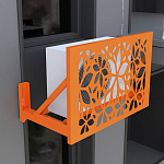 Корзина для кондиционера c художественной резкой без боковых панелей Тип 4 все цвета RAL