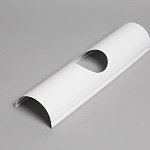 Желоб водосточный оцинкованный порошок ф150х2000мм RAL 7000