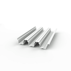 Профнастил Н114 - 0,8х646мм (RAL 9010) оцинкованный, с полимерным покрытием (полиэстер)