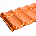 Металлочерепица Монтеррей классик оцинкованная с полимерным покрытием 0.5x1180мм  RAL 3003