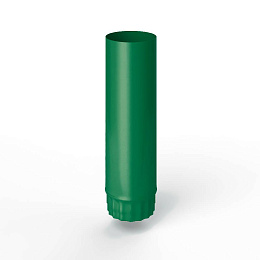 Труба водосточная оцинкованная порошок ф90х1250мм RAL 6029