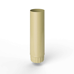 Труба водосточная оцинкованная порошок ф140х1250мм RAL 1014