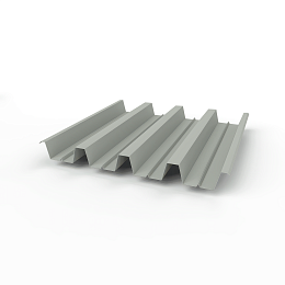 Профнастил Н60 (RAL 7038) 0,6х845мм оцинкованный, с полимерным покрытием (Полиэстер)