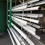 Планка завершающая 0,4 мм (все цвета RAL ) оцинкованная, с порошковым покрытием