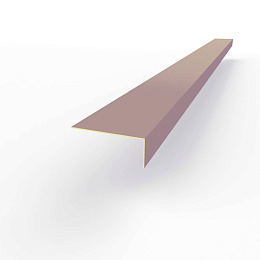 Откос оконный 0,5 мм (RAL 4009) c порошковым покрытием