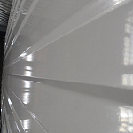 Профнастил С8 - 0,4х1180мм (RAL 7011) оцинкованный, с полимерным покрытием (полиэстер)