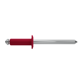 Заклепка 3.2x10 (RAL 3027) A2/A2 вытяжная