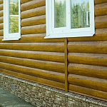 Блок-хаус new Grand Line 0,45 Print Elite Milky Wood TwinColor