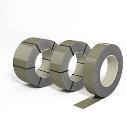 Лента оцинкованная (Штрипс) 1,0 мм (RAL 7034) с полимерным покрытием (полиэстер)