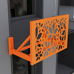 Корзина для кондиционера c художественной резкой без боковых панелей Тип 4 все цвета RAL