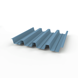 Профнастил Н60 (RAL 5024) 0,7х845мм оцинкованный, с полимерным покрытием (Полиэстер)