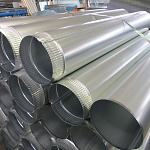 Труба водосточная оцинкованная ф106х1250мм