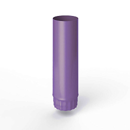 Труба водосточная оцинкованная порошок ф90х1250мм RAL 4005