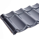 Металлочерепица Монтеррей классик оцинкованная с полимерным покрытием 0.5x1180мм  RAL 3009