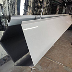 Отлив 0,7 мм RAL 7039 оконный оцинкованный c порошковым покрытием