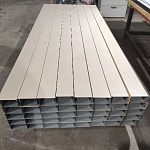 Отлив 0,45мм RAL 1013 оконный оцинкованный c порошковым покрытием