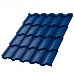 Металлочерепица МП Монтекристо-XL NormanMP (ПЭ-01-5005-0,5)