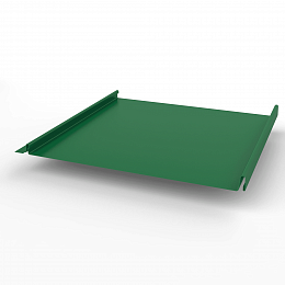 Кликфальц самозащелкивающийся оцинкованный с полимерным покрытием 0,5х542мм RAL 6029