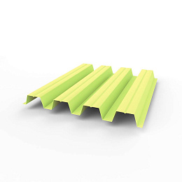 Профнастил Н57 оцинкованный 0,55х801мм (RAL 1026) с полимерным покрытием (Полиэстер)