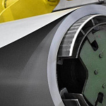 Рулон оцинкованный 0,65х1250мм (RAL 9016) с полимерным покрытием (полиэстер)