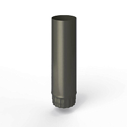 Труба водосточная оцинкованная порошок ф90х1250мм RAL 7022