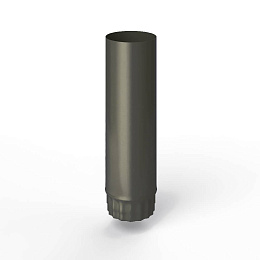 Труба водосточная оцинкованная порошок ф90х1250мм RAL 7022