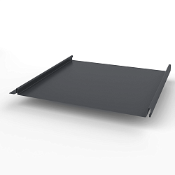 Кликфальц самозащелкивающийся оцинкованный с полимерным покрытием 0,45х542мм RAL 7024