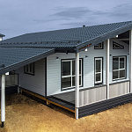 ЭкоБрус 3D 0,345 Grand Line 0,45 PE с пленкой RAL 9003 сигнальный белый