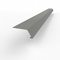 Карнизная планка RAL 9007 оцинкованная c порошковым покрытием 0,45мм