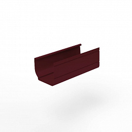 Желоб прямоугольный водосточный полиэстер Grand Line Vortex 3000мм RAL 3005