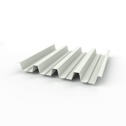 Профнастил Н60 (RAL 9010) 0,5х845мм оцинкованный, с полимерным покрытием (Полиэстер)