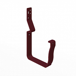 Крепление крюк полоса короткий прямоугольного желоба водосточного Grand Line Vortex 4х127мм RAL 3005