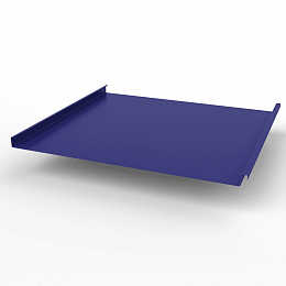 Фальц двойной стоячий оцинкованный с полимерным покрытием 0,7х625мм RAL 5002