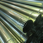 Труба водосточная оцинкованная ф100х1250мм