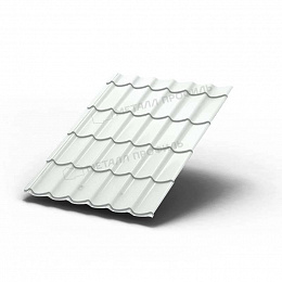 Металлочерепица МП Ламонтерра (ПЭ-01-9003-0,45)