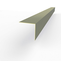 Планка угла внешнего RAL 7023 оцинкованная c порошковым покрытием 0,45мм