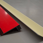 Отлив 0,5 мм RAL 7038 оконный оцинкованный c порошковым покрытием