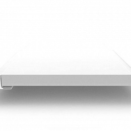 Линеарная панель оцинкованная с полимерным покрытием Т-Г-24хС/20 0,7х430мм RAL 9003