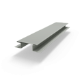 Н профиль соединительный (RAL 7038) оцинкованный с порошковым покрытием 0,45 мм