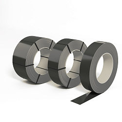 Лента оцинкованная (Штрипс) 0,4 мм (RAL 7022) с полимерным покрытием (полиэстер)