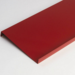 Отлив 0,4 мм RAL 3016 оконный оцинкованный c порошковым покрытием