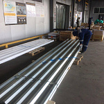 Профнастил НС44 оцинкованный 0,8х1060мм