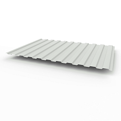 Профнастил С8 - 0,35х1180мм (RAL 9018) оцинкованный, с полимерным покрытием (полиэстер)