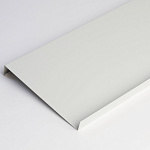 Отлив 0,4 мм RAL 9016 оконный оцинкованный c порошковым покрытием