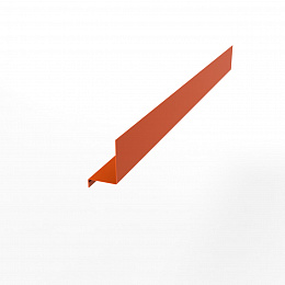 Доборная планка  RAL 2004 оцинкованная с порошковым покрытием 0,5мм