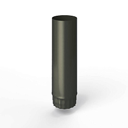 Труба водосточная оцинкованная порошок ф150х1250мм RAL 6015