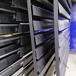 Прямоугольная ламель оцинкованная 0.7мм